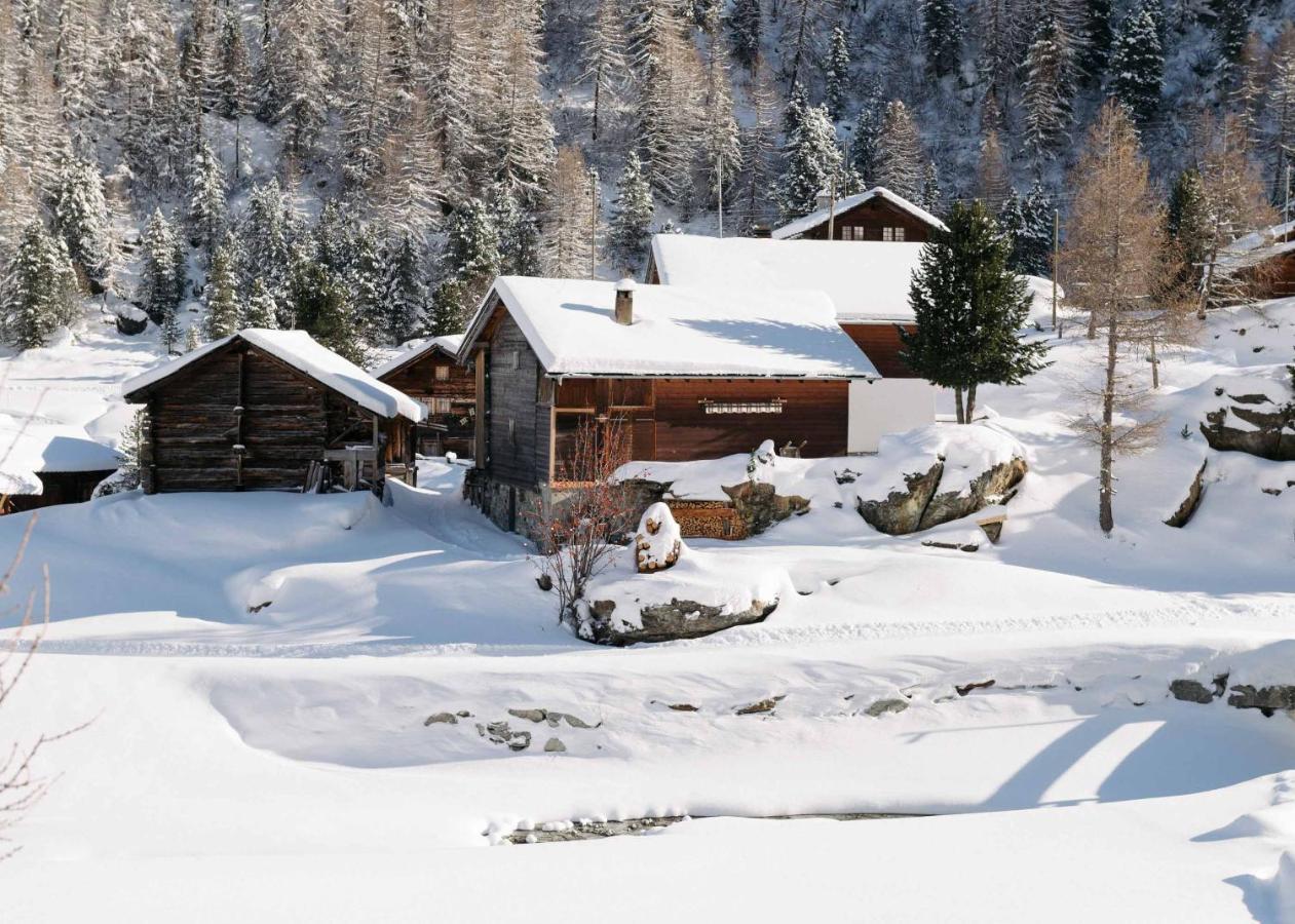 Hotel Dents De Veisivi Hauderes ภายนอก รูปภาพ
