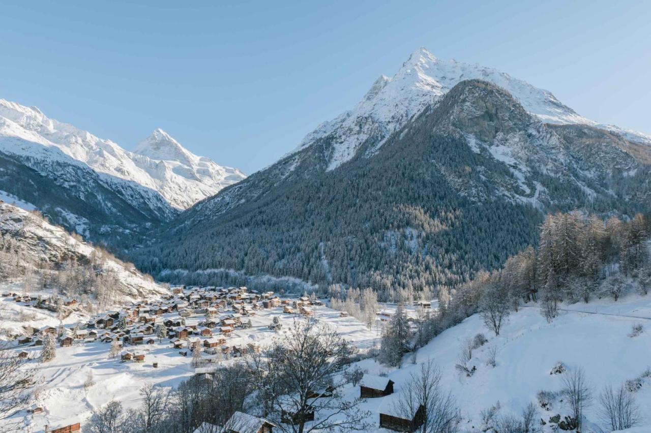 Hotel Dents De Veisivi Hauderes ภายนอก รูปภาพ