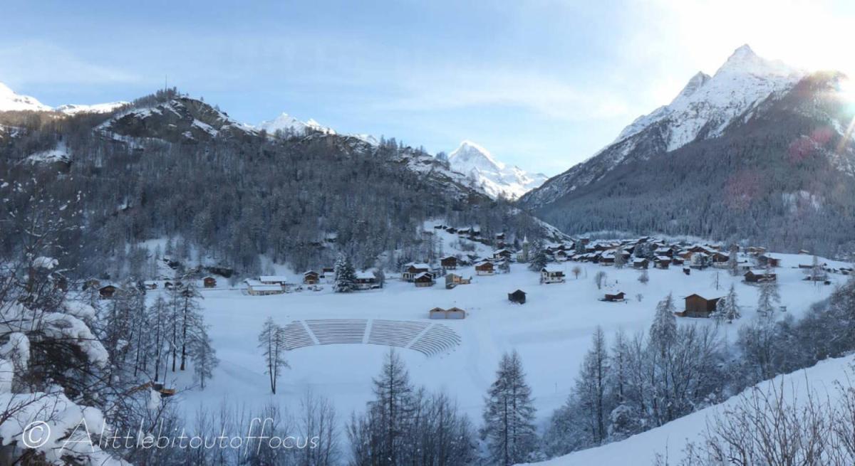 Hotel Dents De Veisivi Hauderes ภายนอก รูปภาพ