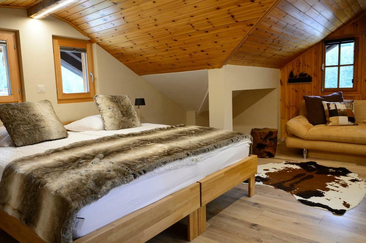 Hotel Dents De Veisivi Hauderes ภายนอก รูปภาพ
